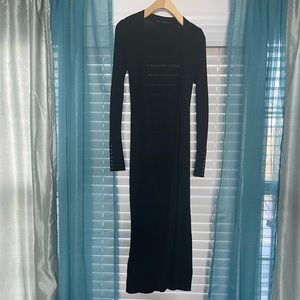 White House black market ribbed duster